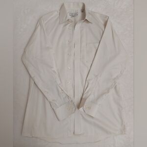 Men's Cream Colored Dress Shirt